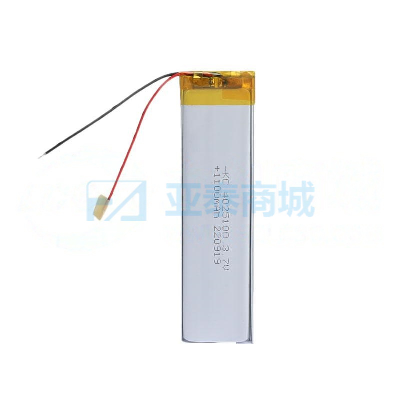 4025100-1100mAh-3.7V