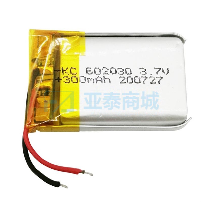 602030-300mAh-3.7V